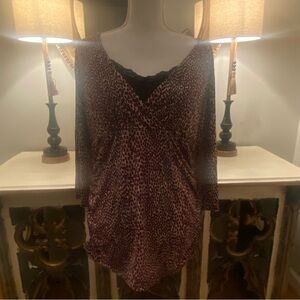 Motherhood Maternity Pretty Top Shirt Medium M